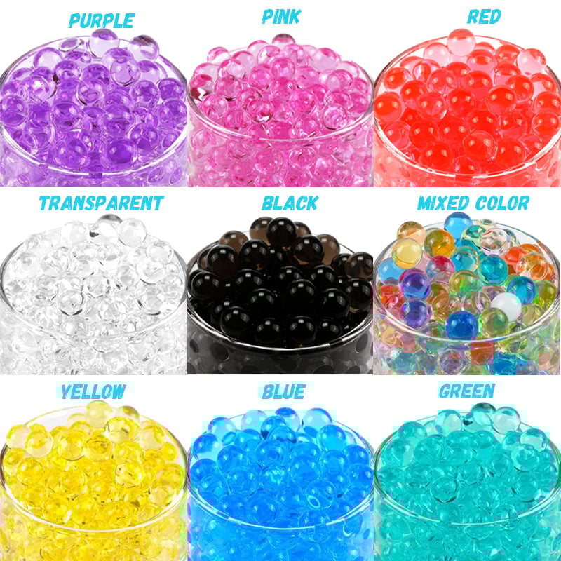 2250 Pieces Crystal Soil Water Beads Gel