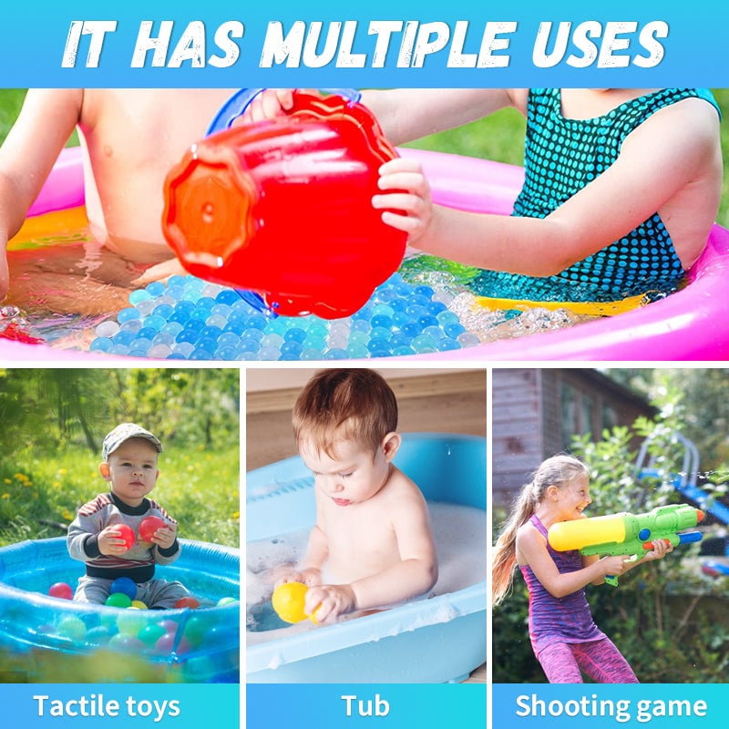 2250 Pieces Crystal Soil Water Beads Gel