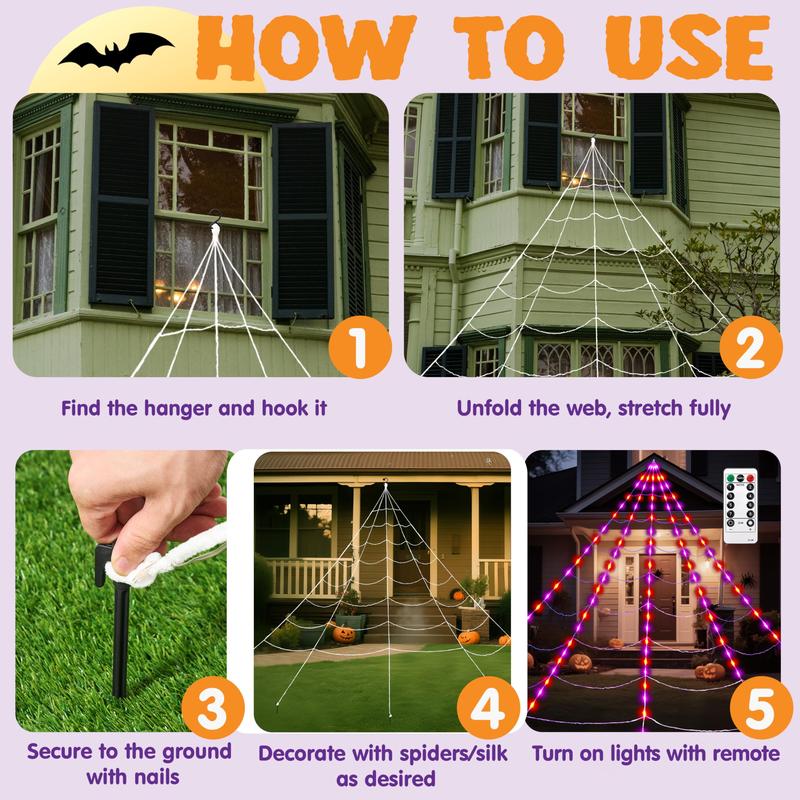 🕷️🕷️Spider Web Light🕸️🕸️