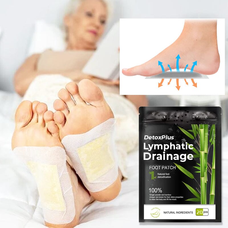 DetoxPlus Lymphatic Drainage Foot Patches