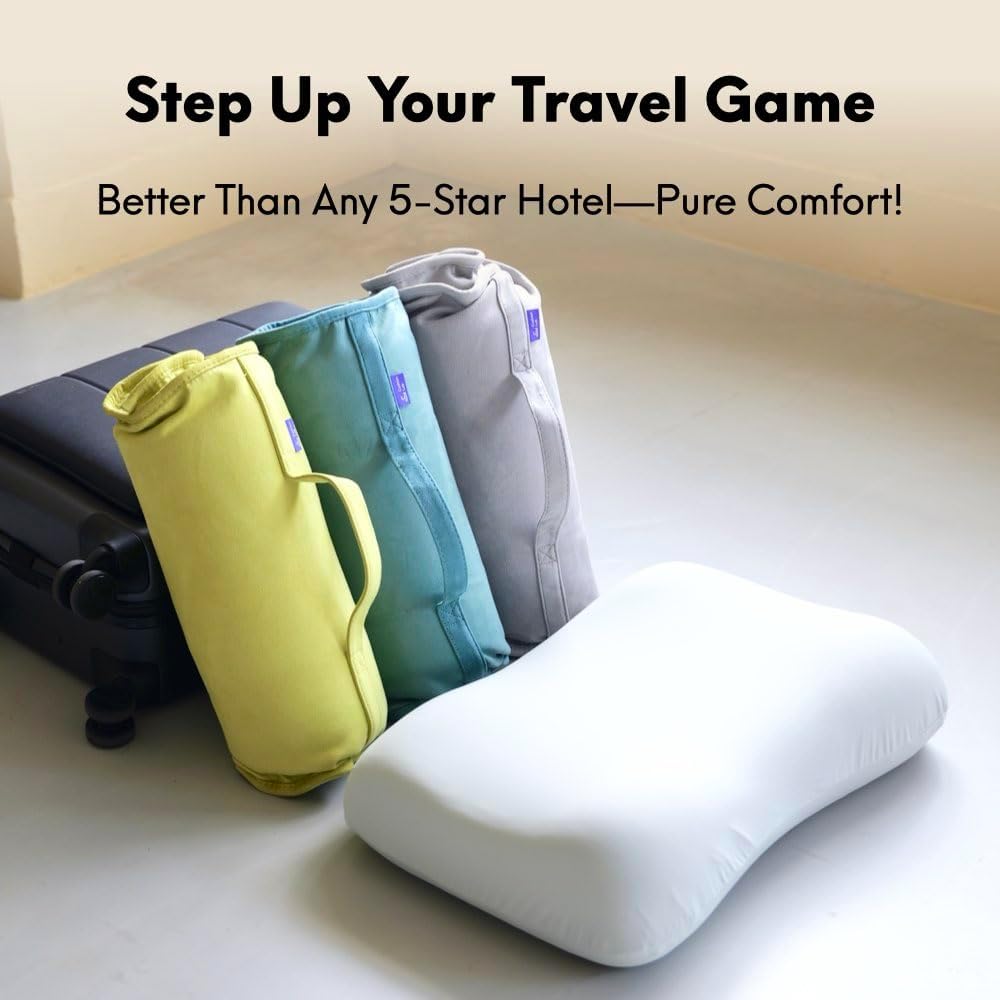 Deep Sleep Pillow + Travel Bag