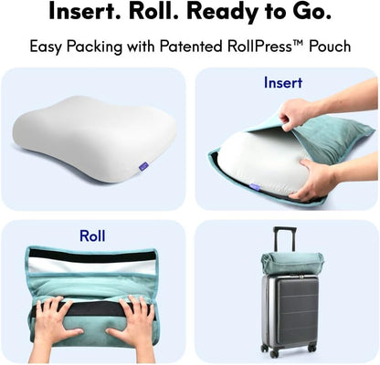 Deep Sleep Pillow + Travel Bag